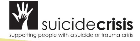 Suicide Crisis - supporting people with a suicide or trauma crisis